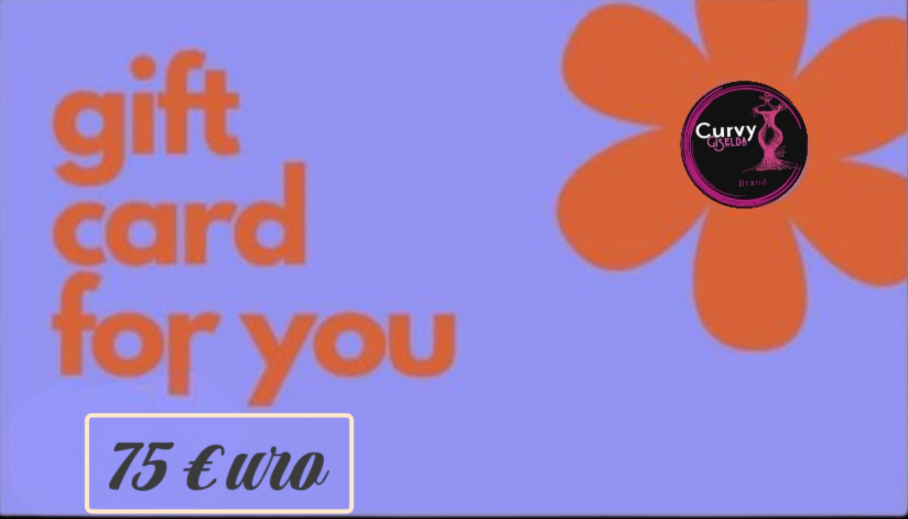 🎁 Gift Card 75€ — Un pensiero speciale che sorprende!